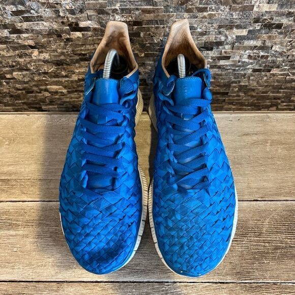 NIKE FREE INNEVA WOVEN SP PHOTO BLUE 2013 598384 400 Size 10 EUC Mint - Picture 8 of 8